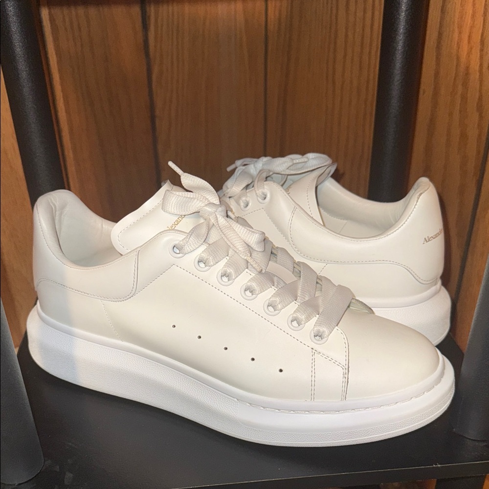 Alexander McQueen Cream Men's Sneakers